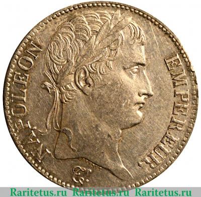 5 франков 1807-1808 годов   Франция