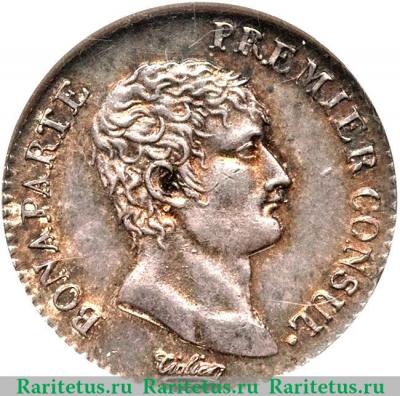 ½ франка 1803 года   Франция