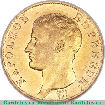 40 франков 1806 года   Франция