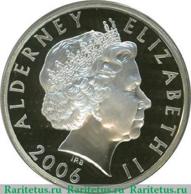 5 фунтов 2004 года   Гернси