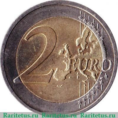 Реверс монеты 2 евро 2012 года   Австрия