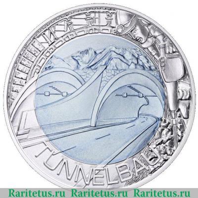 Реверс монеты 25 евро 2013 года   Австрия