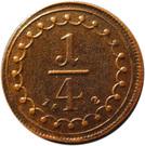 Реверс монеты ¼ крейцера 1812 года   Австрия