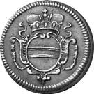 1 геллер 1763-1765 годов   Австрия
