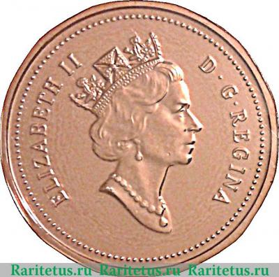 1 цент 1992 года   Канада