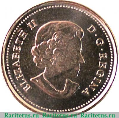 25 центов 2013 года   Канада