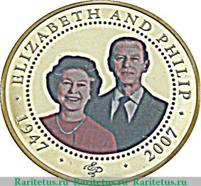 Реверс монеты 1 доллар 2007 года   Острова Кука