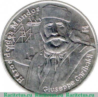 Реверс монеты 1 песо 2007 года   Куба