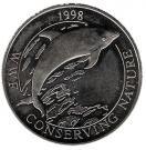 Реверс монеты 50 пенсов 1998 года   Фолклендские острова