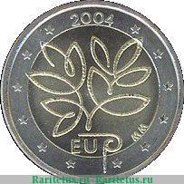 2 евро 2004 года   Финляндия