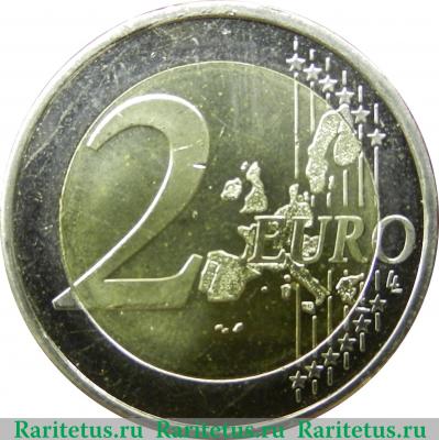 Реверс монеты 2 евро 2006 года   Финляндия