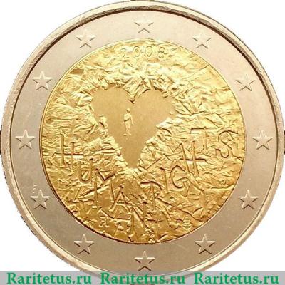 2 евро 2008 года   Финляндия
