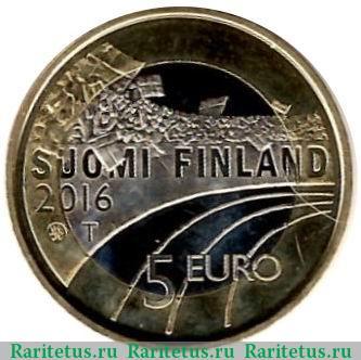 5 евро 2016 года   Финляндия