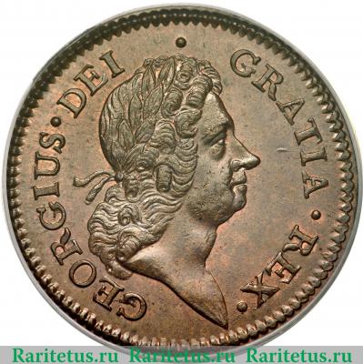½ пенни 1722-1724 годов   Ирландия