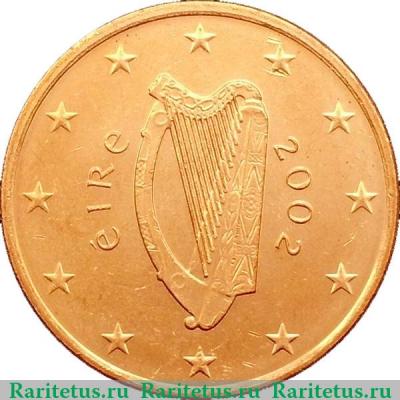 5 евроцентов 2002-2019 годов   Ирландия