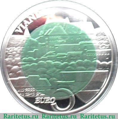 Реверс монеты 5 евро 2009 года   Люксембург