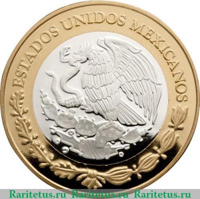 100 песо 2014 года   Мексика