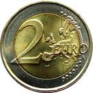 Реверс монеты 2 евро 2014 года   Нидерланды