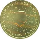 50 евроцентов 2007-2013 годов   Нидерланды