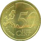 Реверс монеты 50 евроцентов 2007-2013 годов   Нидерланды