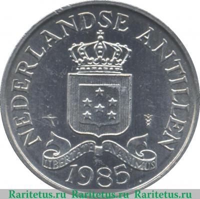 2½ цента 1979-1985 годов   Нидерландские Антильские острова