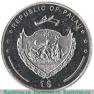 1 доллар 2009 года   Палау