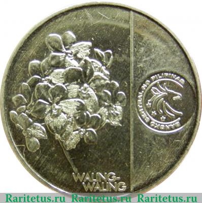 Реверс монеты 1 писо 2017-2019 годов   Филиппины