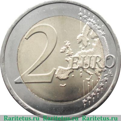 Реверс монеты 2 евро 2012 года   Португалия