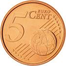 Реверс монеты 5 евроцентов 2002-2016 годов   Сан-Марино