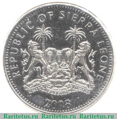 1 доллар 2008 года   Сьерра-Леоне