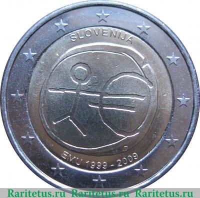 2 евро 2009 года   Словения