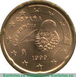 20 евроцентов 1999-2006 годов   Испания