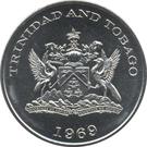 1 доллар 1969 года   Тринидад и Тобаго