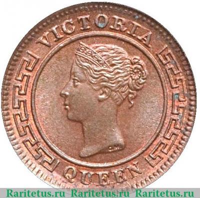 ¼ цента 1870-1901 годов   Цейлон