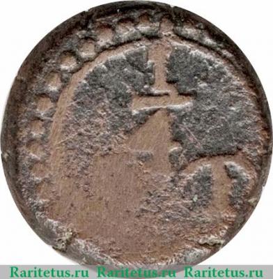 Реверс монеты ¼ стювера 1783 года   Цейлон