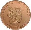 100 франков 1993 года   Республика Конго
