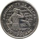 Реверс монеты 2 фунта 2000 года   Южная Георгия