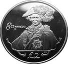 Реверс монеты 2 фунта 2006 года   Южная Георгия