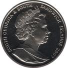 2 фунта 2007 года   Южная Георгия