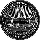 Реверс монеты 2 фунта 2007 года   Южная Георгия