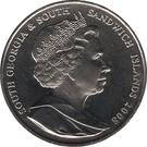 2 фунта 2008 года   Южная Георгия