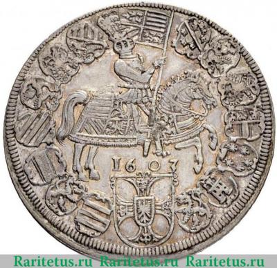Реверс монеты талер (taler) 1603 года   Тевтонский орден