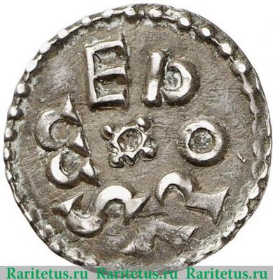 Реверс монеты денье (denier) 768-814 годов   Франция