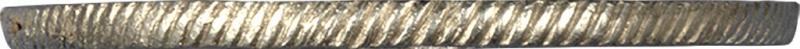 Гурт монеты 1 рубль 1771 года СПБ-TI-АШ 