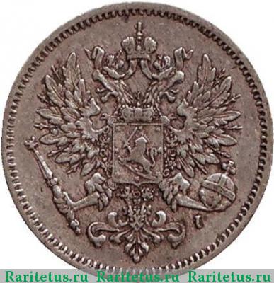 25 пенни (pennia) 1909 года L 