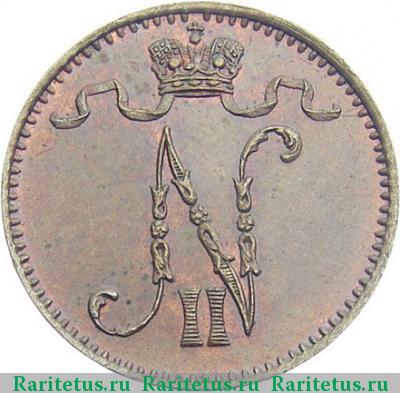 1 пенни (penni) 1903 года  