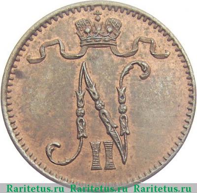 1 пенни (penni) 1905 года  