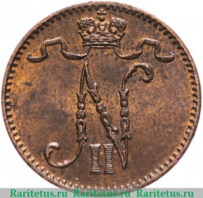 1 пенни (penni) 1912 года  