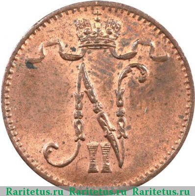 1 пенни (penni) 1916 года  