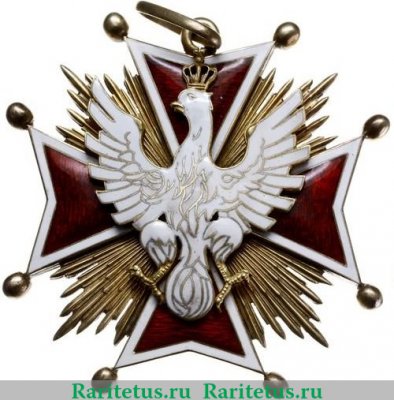 Орден Белого орла . Польша.Order Orła Białego 1705 года, Польша